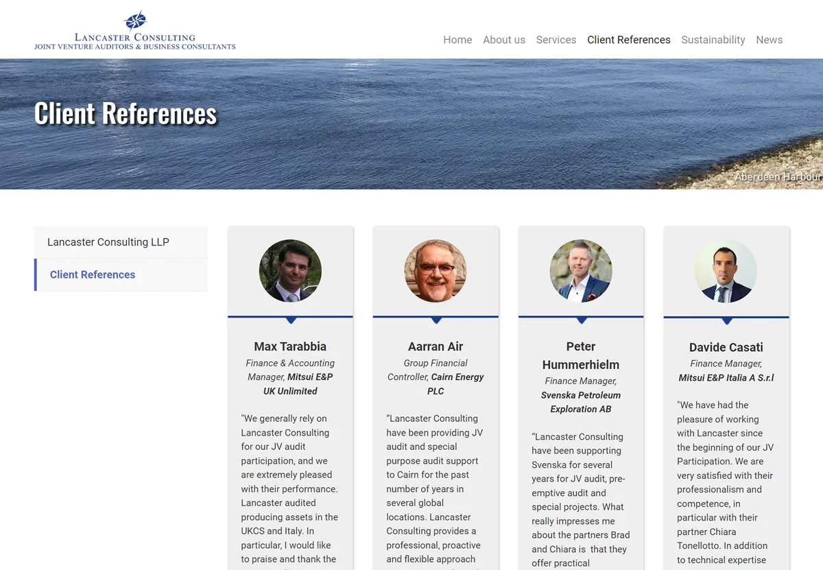 Client references