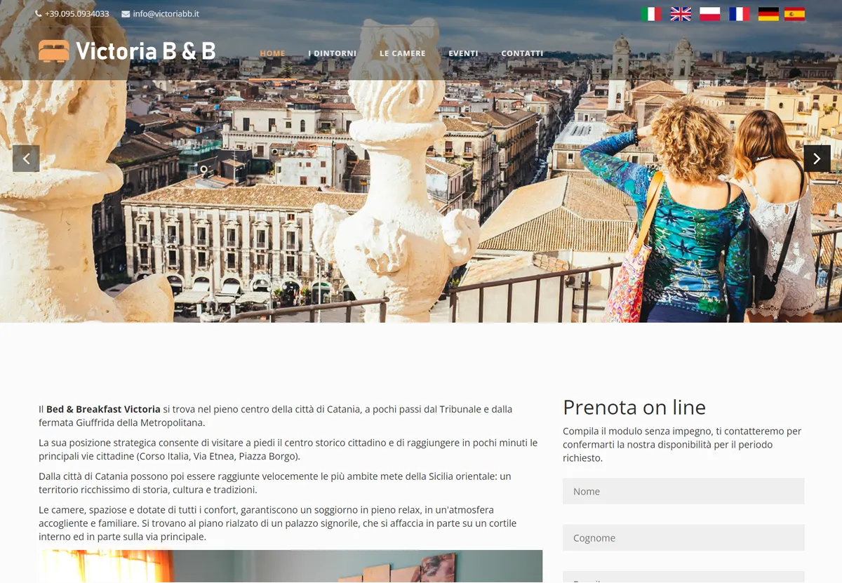 Home page